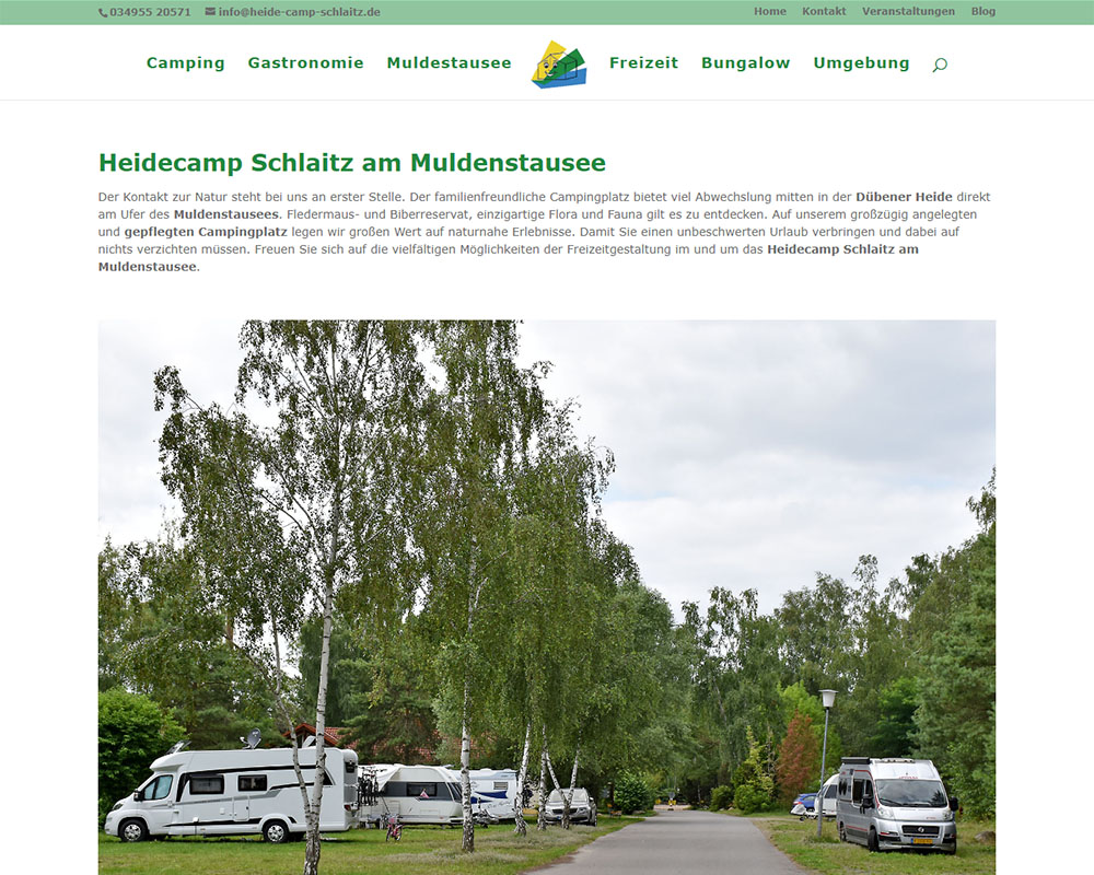 heidecamp schlaiz muldenstausee