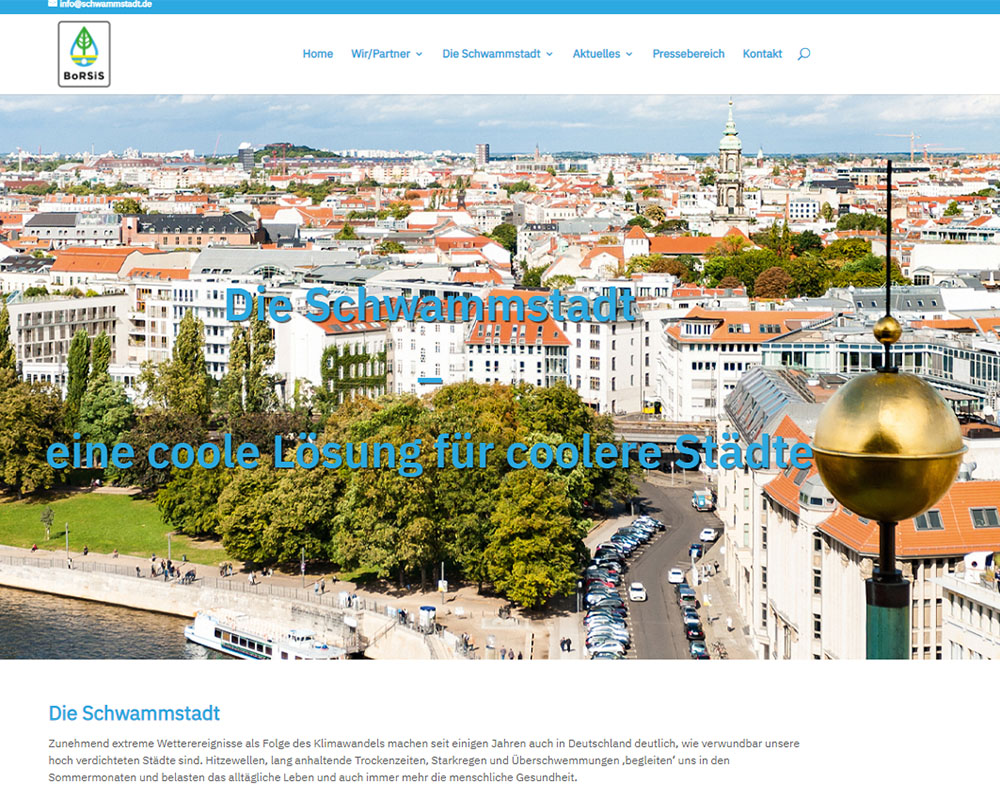 Webdesign Homepage Webpräsenz  fdr Fachstelle Glücksspielsucht Erfurt